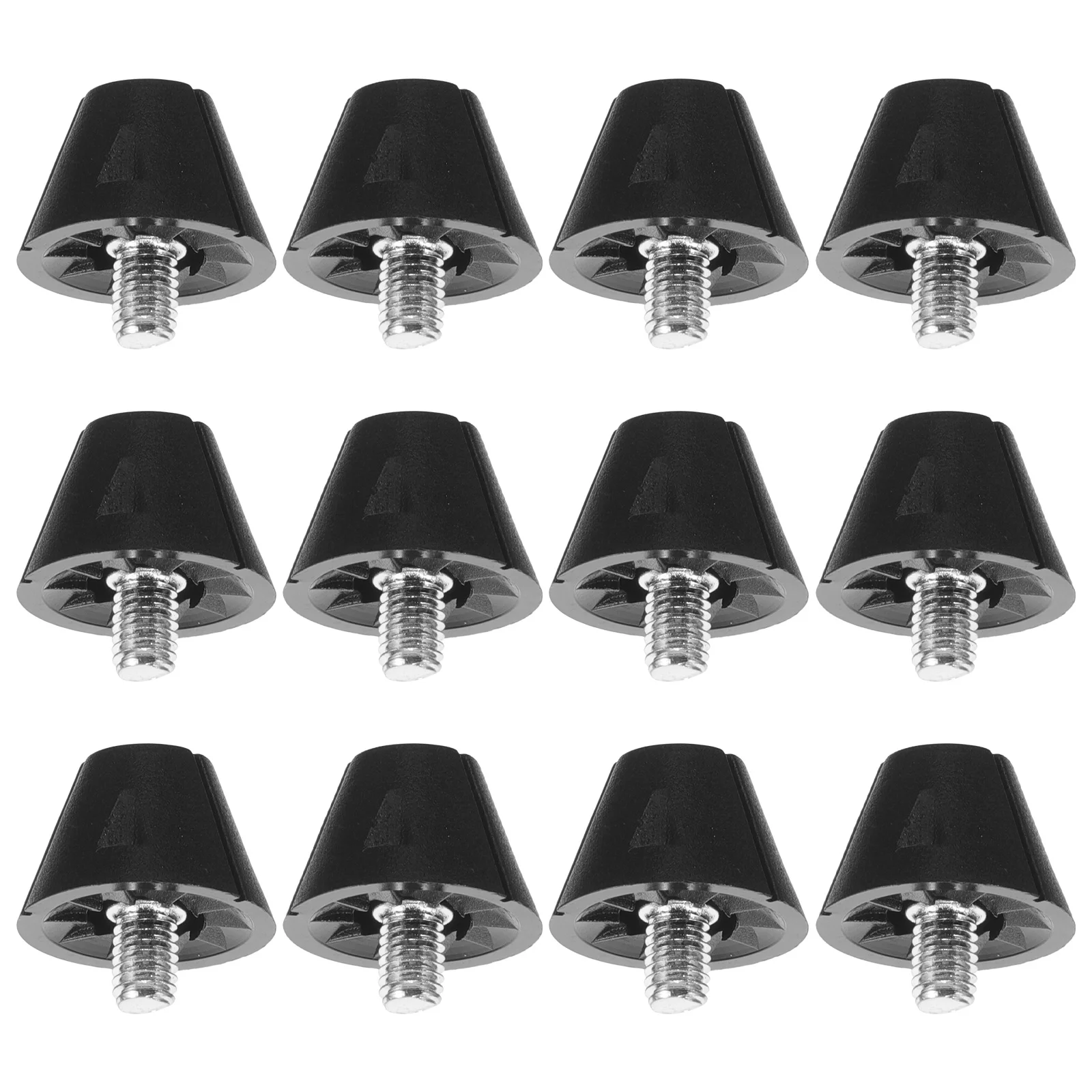 

12Pcs Football Shoe Cleats Tpu Track Spikes Needle Shape Anti-Slip Running Shoes Studs Replaceable Sole Nails for Sports