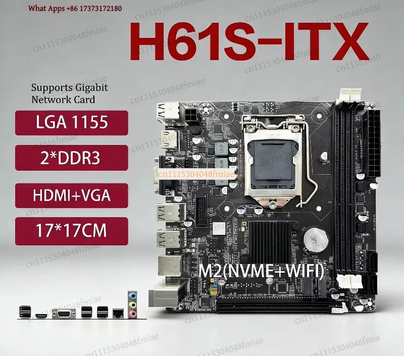 B85 ITX Mini Motherboard With M.2 For Desktop PC B75 H310 H510 H61S H81S