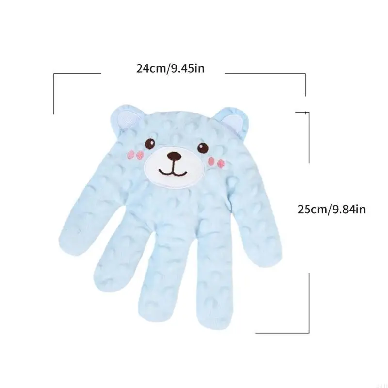 1 مجموعة من الرسوم المتحركة Dupease Depase Hand Texiet Relief Doll للرضع مريح لعبة مضادة للبدء مع وحدة تحكم عن بعد 24BE