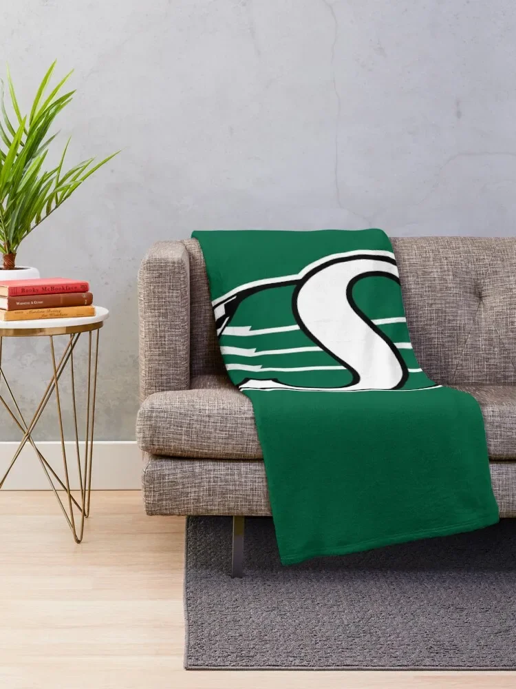 Fan Roughriders Saskatchewan merch Throw Blanket fluffy Camping Beach Soft Plaid Blankets