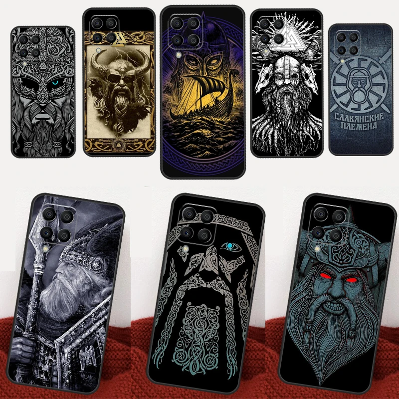 Odin Slavic Gods Phone Case For Samsung Galaxy M31s M11 M12 M22 M32 M52 M14 M34 M54 M13 M23 M33 M53 M51 M30s