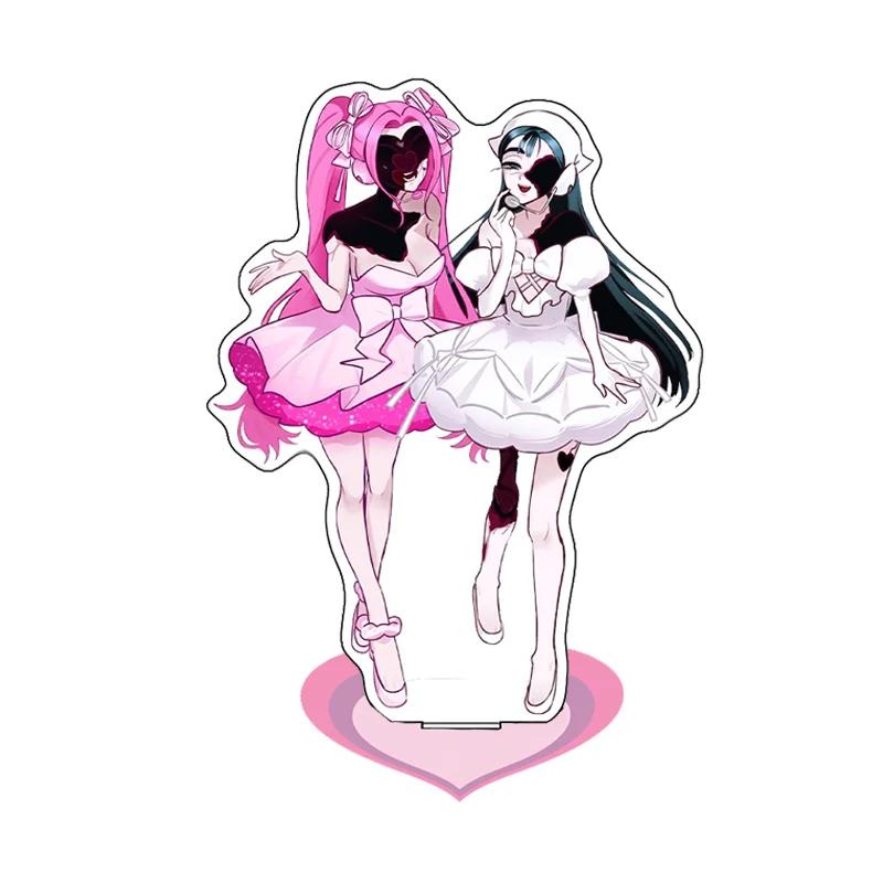 Anime Alien Stage New Style Mizi Sua Ivan Luka Till Hyuna Acrylic Stand Keychain Cute Character Model Desk Decor Fans Gift