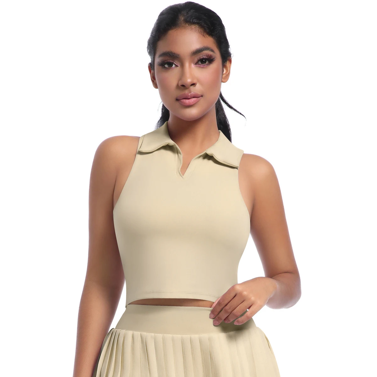 سترة اليوغا الصالة الرياضية المحاصيل القمم التدريب بلا أكمام رياضة رياضة القمم اليوغا الجري اليوغا اللياقة البدنية الملابس