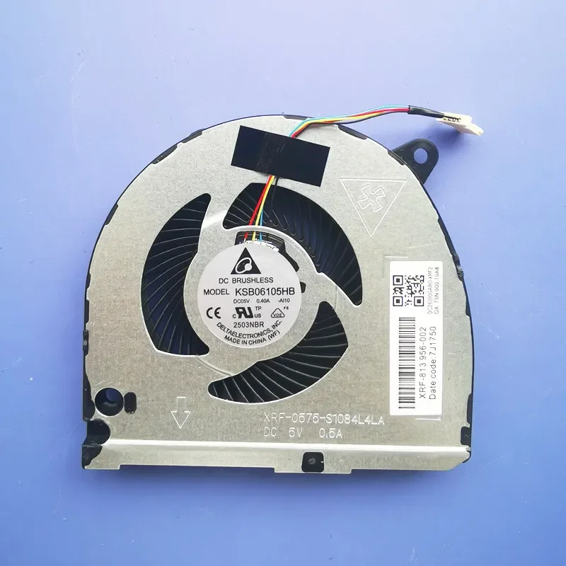 مروحة تبريد GPU لـ Machenike F117-V F117-VC F117-VD F117-VG F117-VB2s F117-VD3s 1323-01AU000 مشعاع الكمبيوتر المحمول