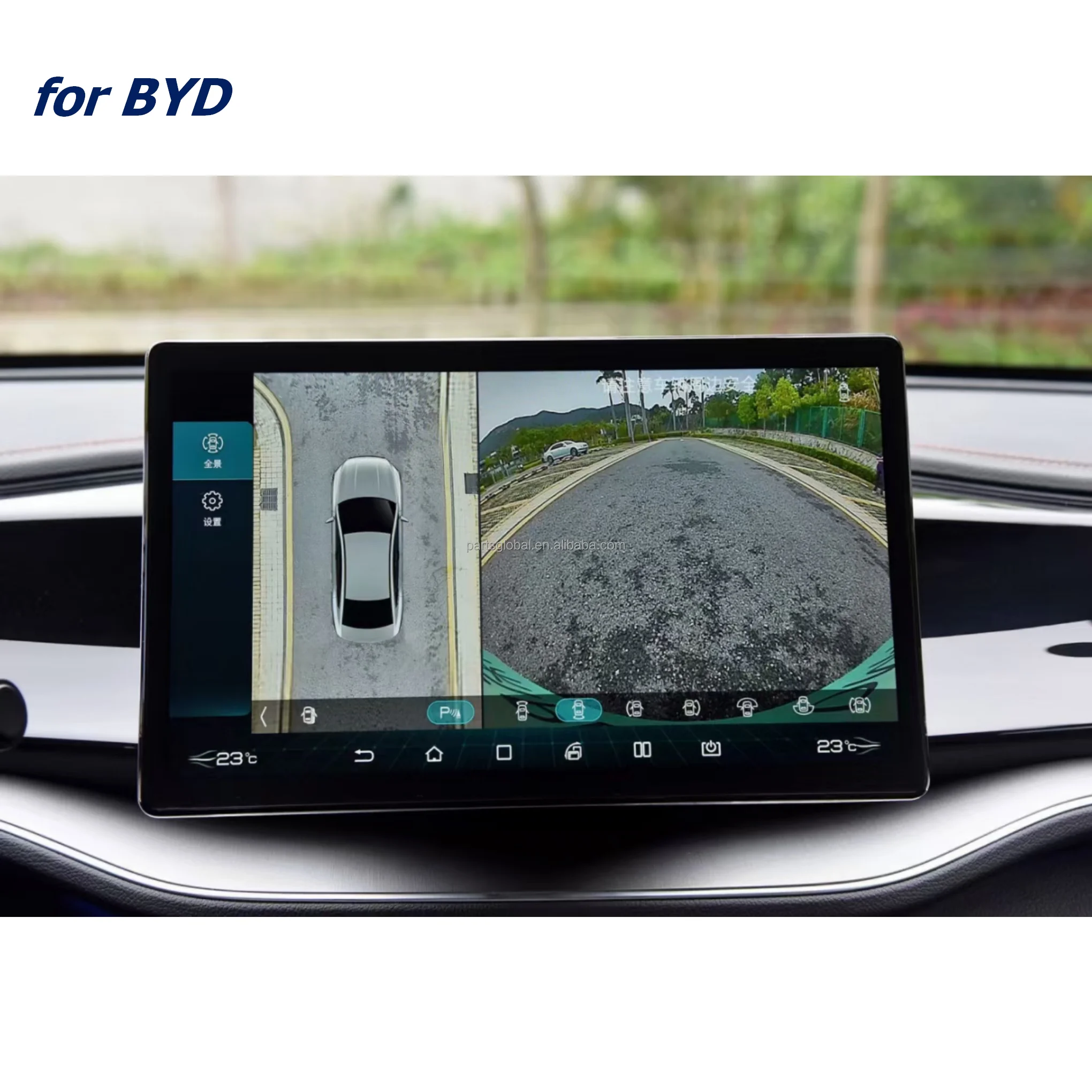 BYD Seagull Dolphin 15.6 Inches Car Led Display Screen for BYD Atto 3 Seal 06 Big Smart Screen Center Console Display