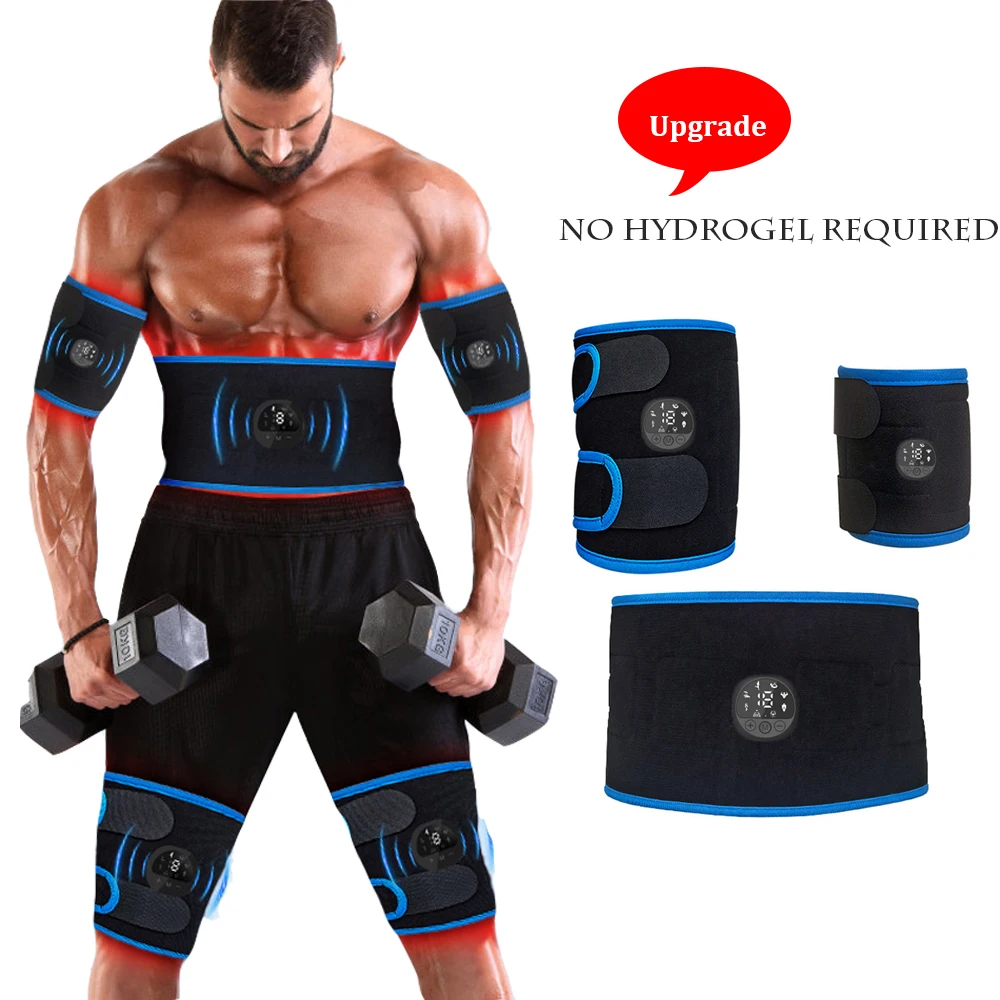 

EMS Muscle Stimulator Abdominal Toning Belt Fitness Training Gear Waist Ab Trainer Workout Equipment Body Slimming For Mem Women