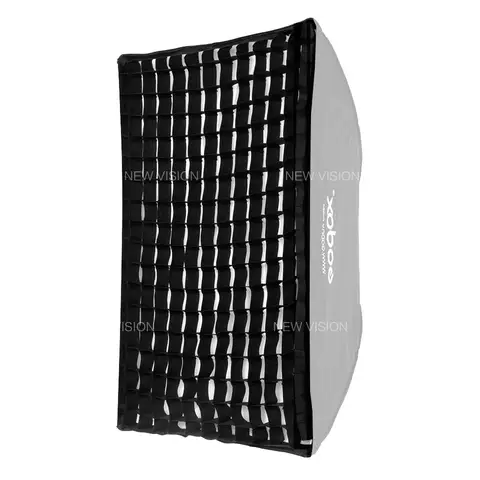Godox Photo Studio Honeycomb Grid, Luz do flash estroboscópica, Softbox para guarda-chuva quadrado, somente grade, 60x90cm, 70x100cm, 80x120cm