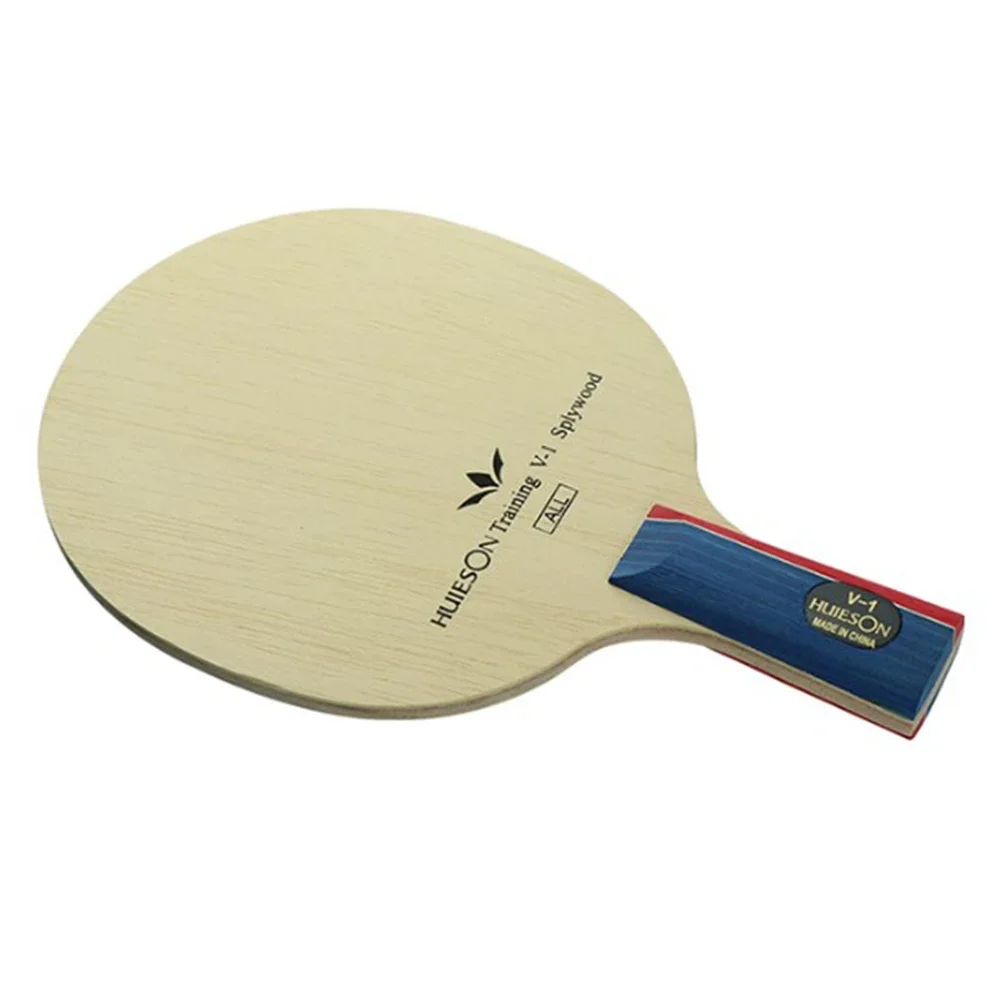 1pc Table Tennis Racket Base Plate 5 Ply Wood Pong Blade Paddle Long Short Handle Attack Type For Beginners And Trainers