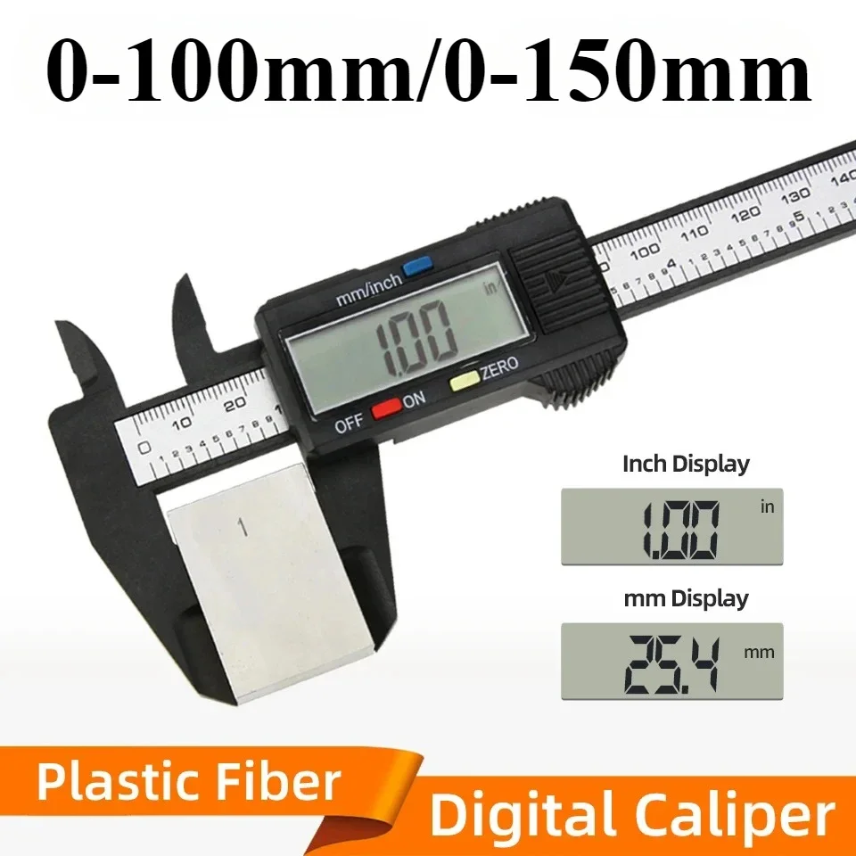 Digital Caliper Caliper Measuring Tool Gauge 0-100mm 0-150mm Measuring and Analytical Instruments Gauging Tools Measurement