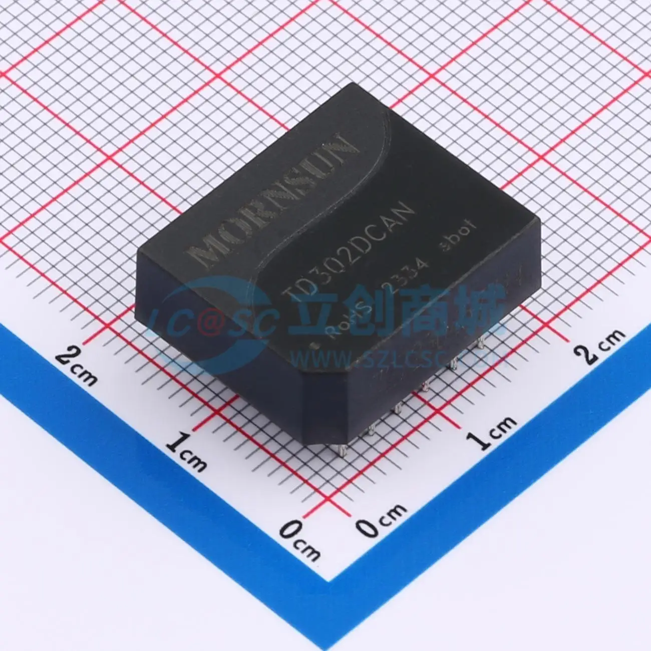 2pcs TD302DCAN DIP 19.9x16.9mm 1Mbps CAN Bus Communication Transceiver Module