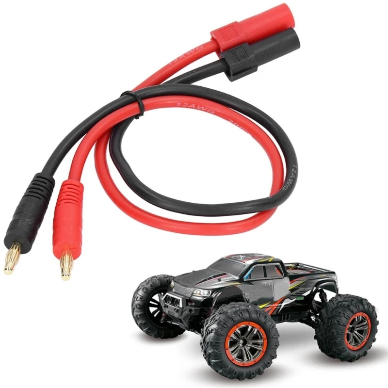 12AWG XT150 to 4.0mm Banana Plugs Cable with Silicone Wire for Battery Charging, Portable Battery Use, Routine Testing, and K1KF