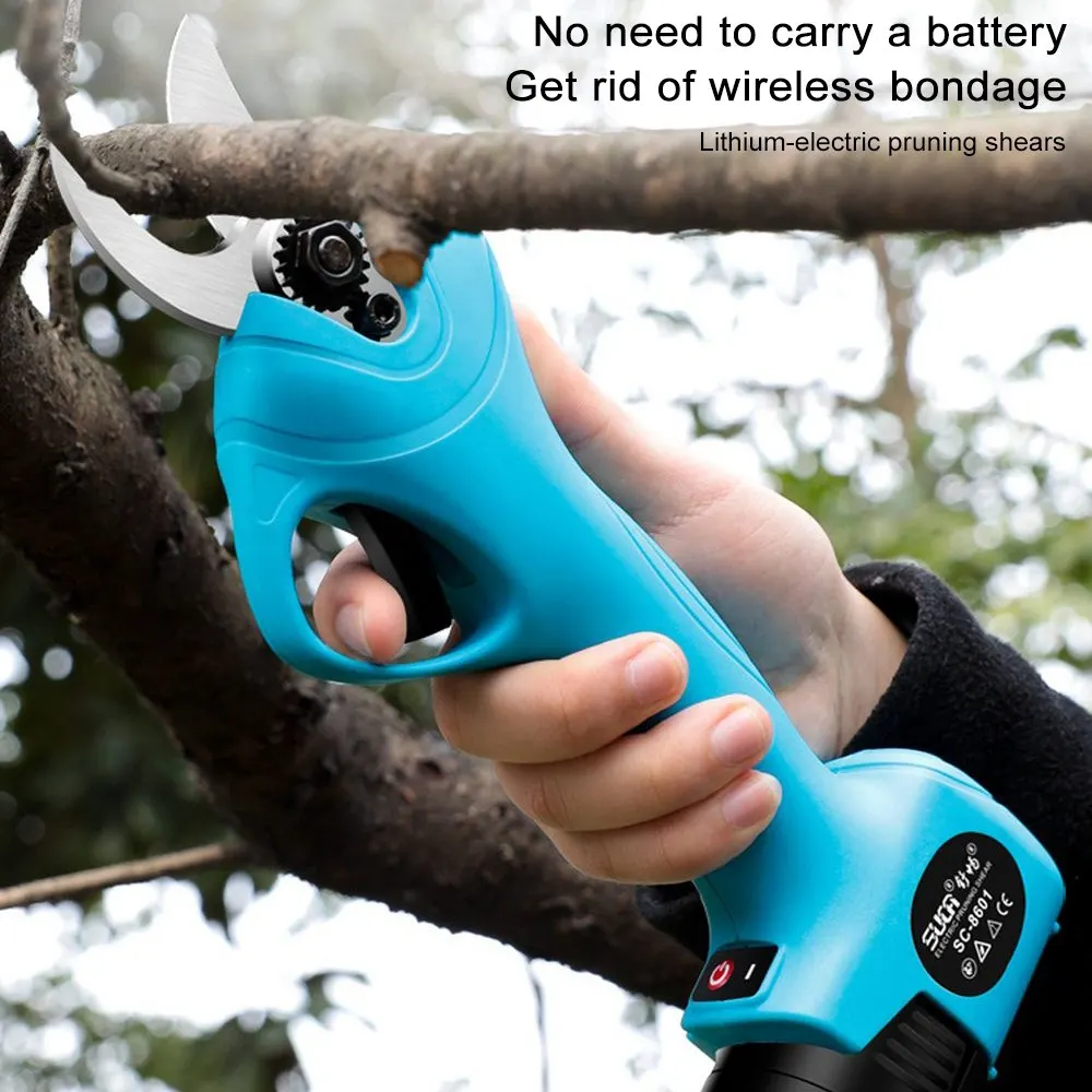 

16.8V Li-ion Battery Cordless Electric Pruner Pruning Shears Efficient Fruit Tree Bonsai Pruning Branche Cutter Landscaping Tool