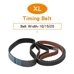 XL Timing Belt 150XL/152XL/154XL/156XL/158XL/160XL/162XL/164XL/166XL/168XL/170XL Rubber Transmission Belts Width 10/15/20 mm