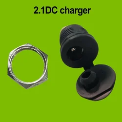 E-bike Charging Plug For Polly Power 2.1 DC Charging Plug Electric Bike Battery Case Power Switch Botton For Super 73