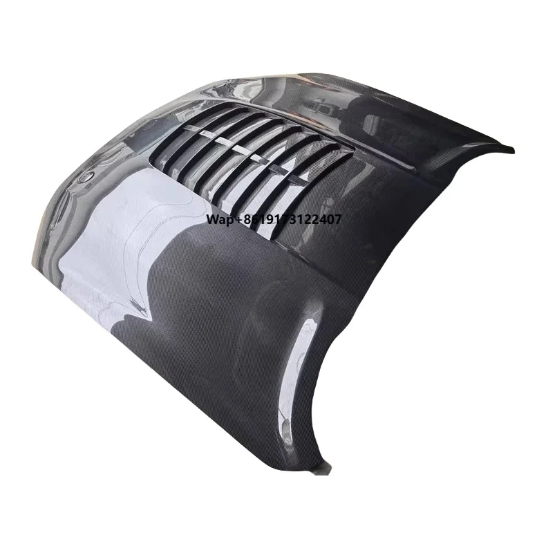 

GT500 Style Carbon Fiber Fibre Front Engine Bonnet Hood Vent for Mustang