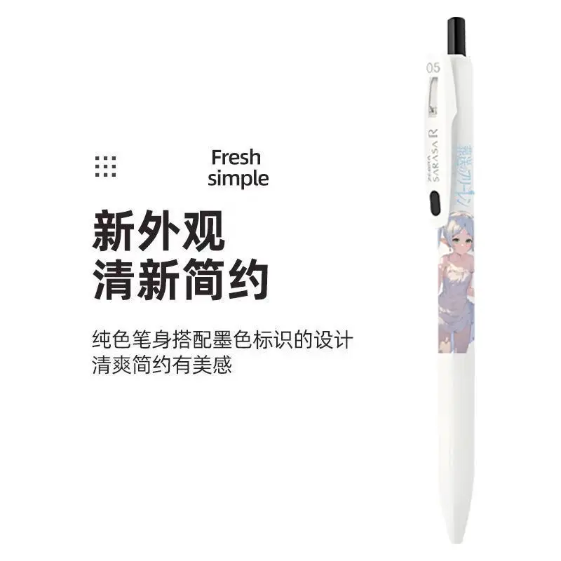 Frieren: Beyond Journey's End Neutral pen DIY Smooth Quick-Drying Retractable Pen Essential for Exams, Homework, and Writing