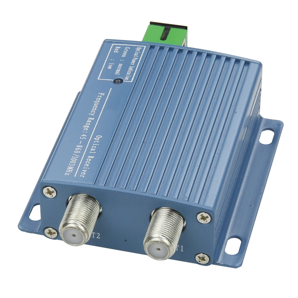 FTTH CATV Fiber Optical Receiver, 1 Input 2 Output with One Enter Port, 2 Output Port, FTTH Optical Receiver, OR20 Customized