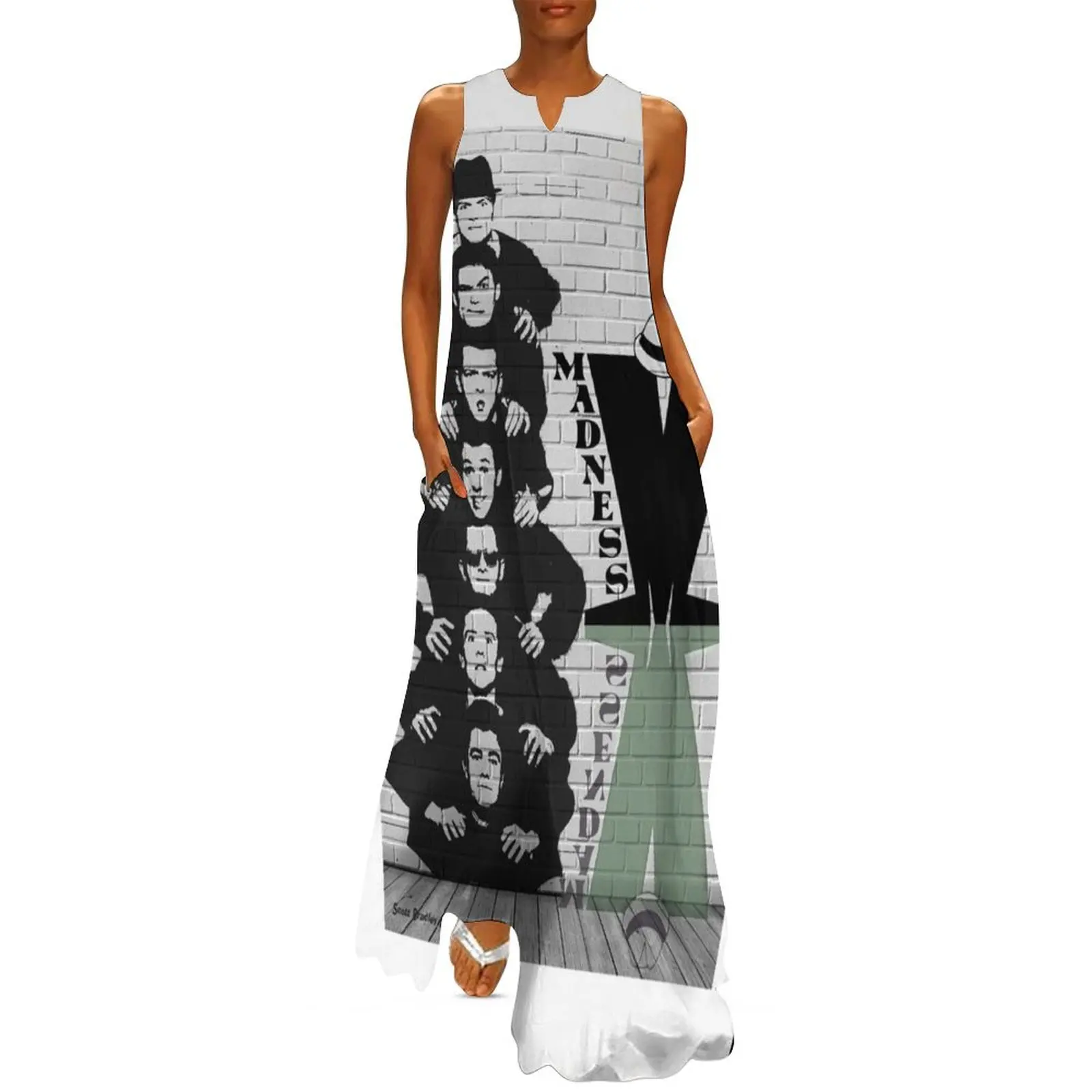 

Madness- The Nutty Boys Long Dress women's clothing trend 2025 Clothing female Dress