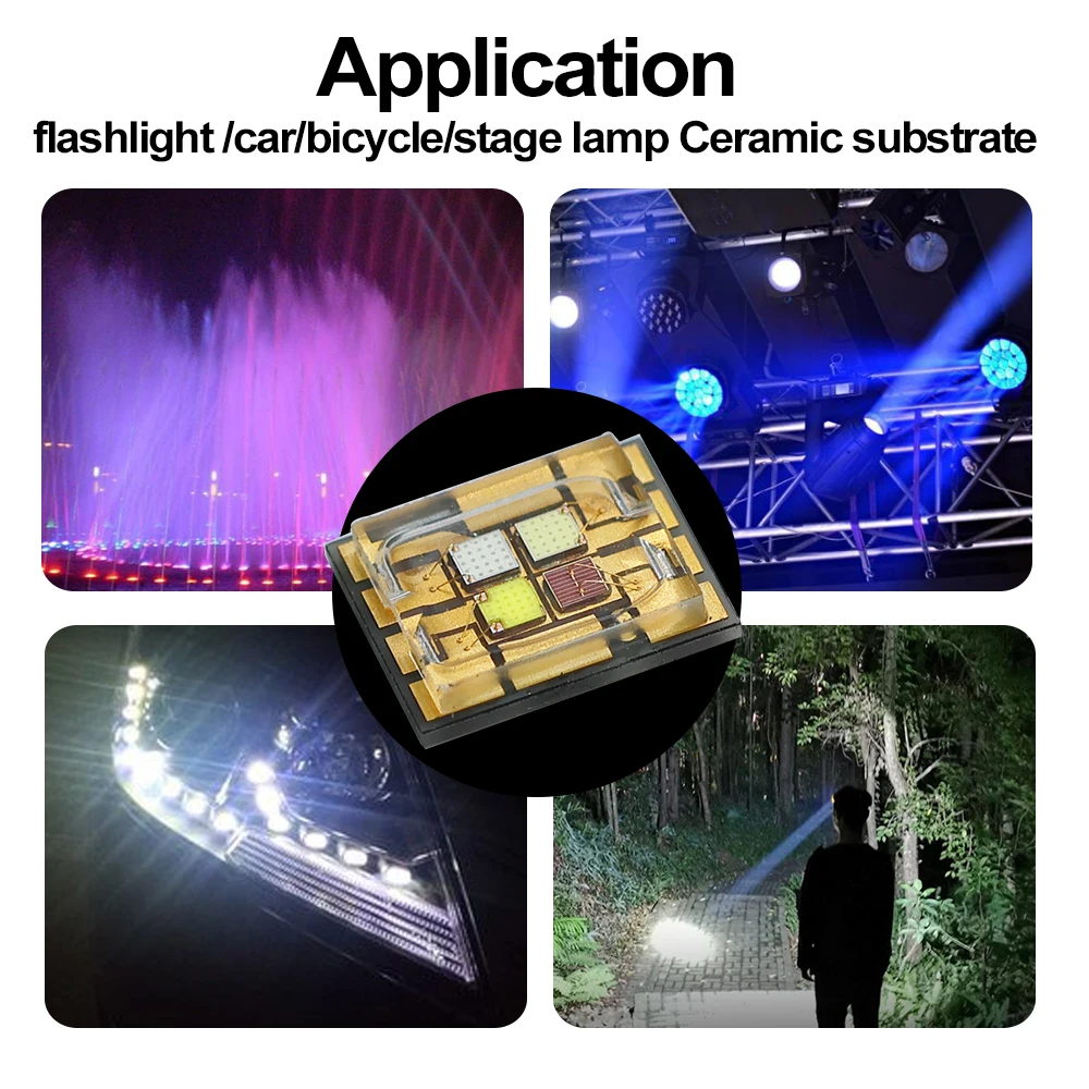 1-10 قطعة LED 5060 RGBW عالية الطاقة 15 واط مصلحة الارصاد الجوية 5060 4in1 رقاقة مصدر الخرز للمرحلة تتحرك اللون غسل تحت الماء سيارة ضوء مصباح التوقف