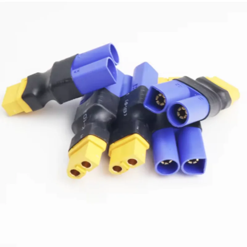 RC-Fahrzeug- und Schiffsmodell-Lithiumbatterie-Konvertierungskopf XT60-Stecker auf TRX-Stecker T-Stecker auf TRX-Stecker EC3 auf TRX – Detail 5