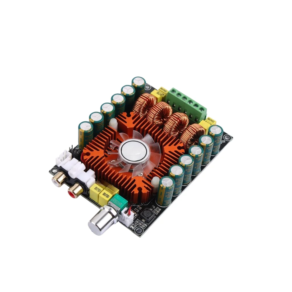 For DIY Audio Projects 160W Stereo Amp BTL 220W Powerful Stereo Sound Board Digital Audio Board 10.7*7.9*2.4cm
