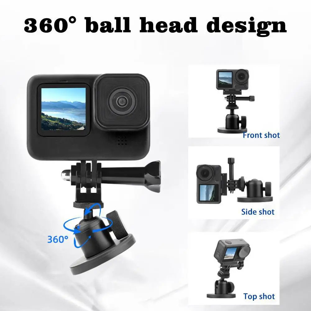 Для DJI Action 5Pro магнитное фиксированное основание Штатив для мяча для Pocket3/Go Pro Аксессуары для DJI Action 5Pro