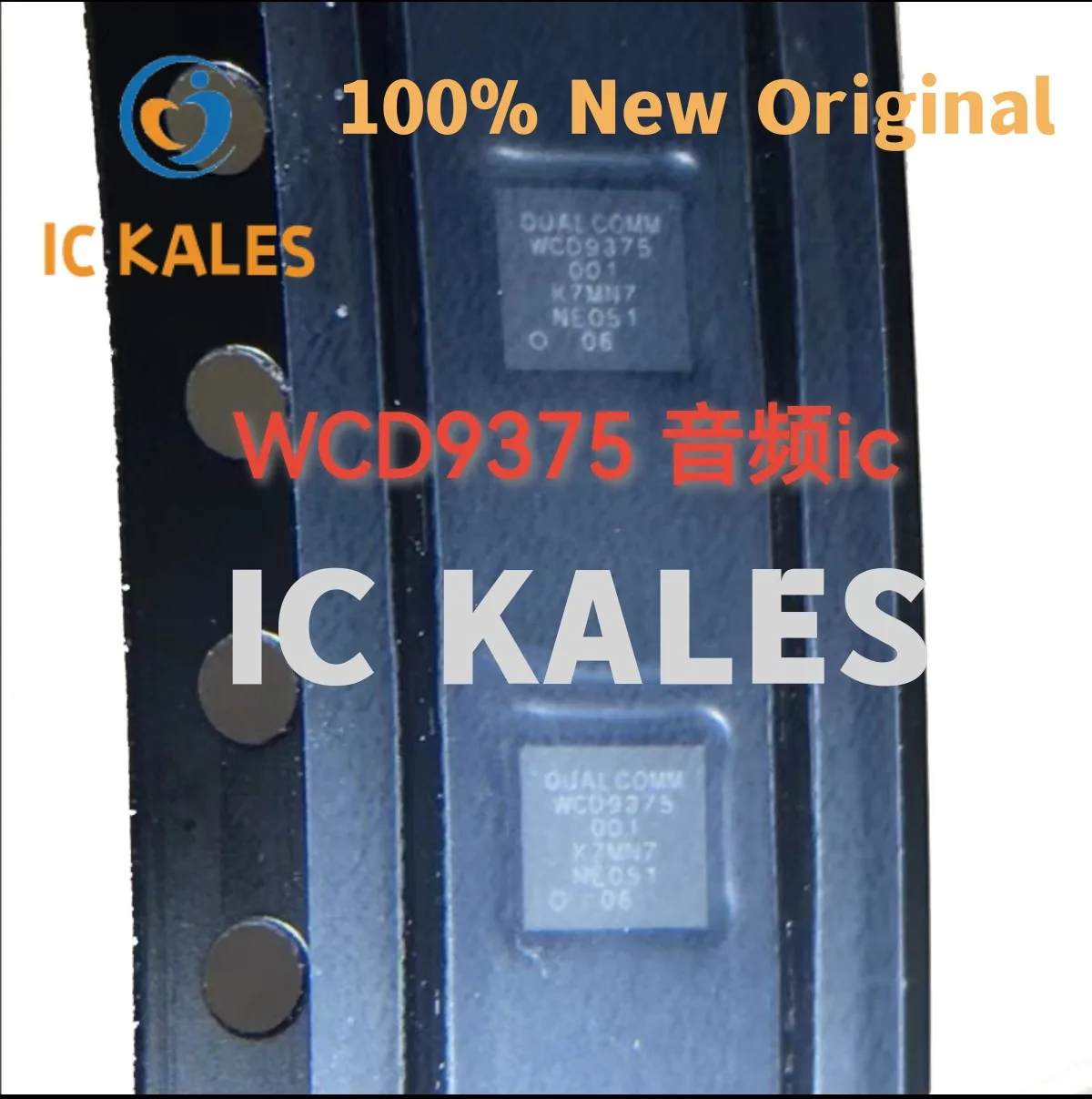 

1-10PCS WCD9375 001 For note8 pro K20 K30 Audio IC Codec Sound Chip