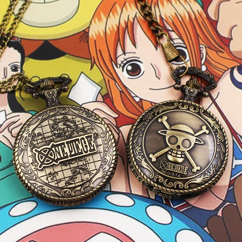 

One Piece peripheral pocket watch Straw Hat Luffy Zoro Franky pendant two-dimensional animation peripheral pocket watch