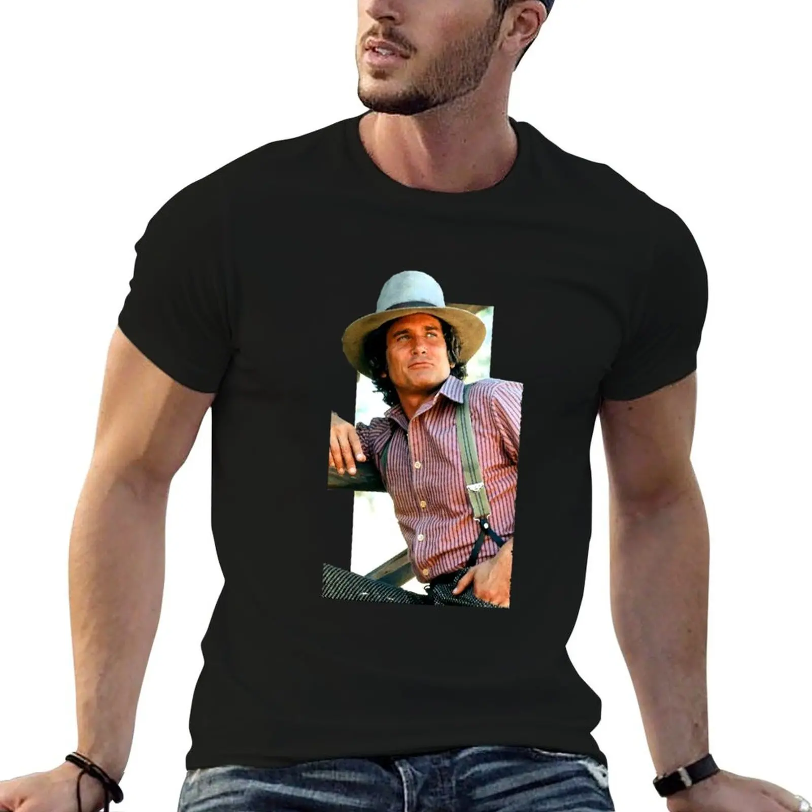 

Charles Ingalls Quote Little House on The Prairie is an American Western Drama T-Shirt anime t shirts oversize T-Shirt
