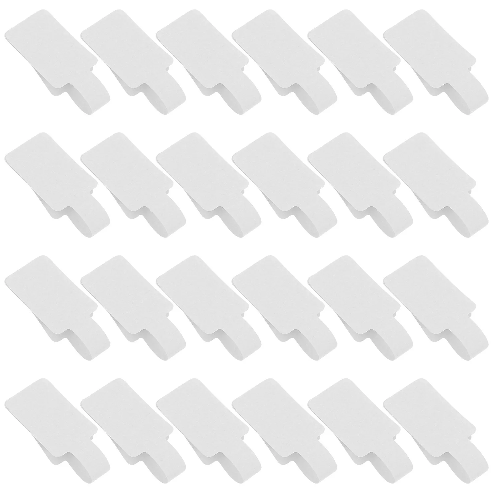 

100Pcs Blank Jewelry Price Labels Paper Stickers Self Adhesive Rings Necklaces Bracelets Tags Convenient Handwriting Price