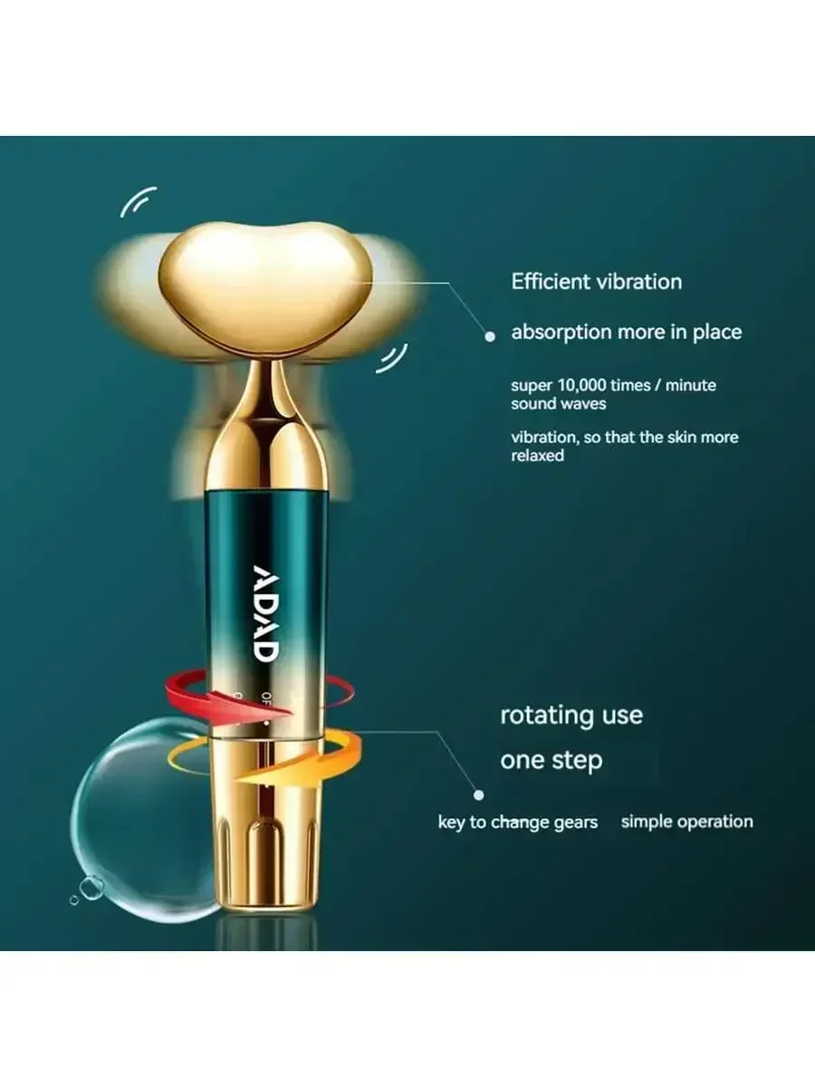 Facial Massage Device Beauty Instrument for Skin Tightening and Lifting Anti-wrinkle Massage Essence Import Skin Firming Effect