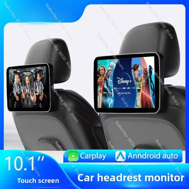 IPS HD 10.1inch Android Universal External Headrest Monitor MP5 Car Rear Seat Entertainment System Player