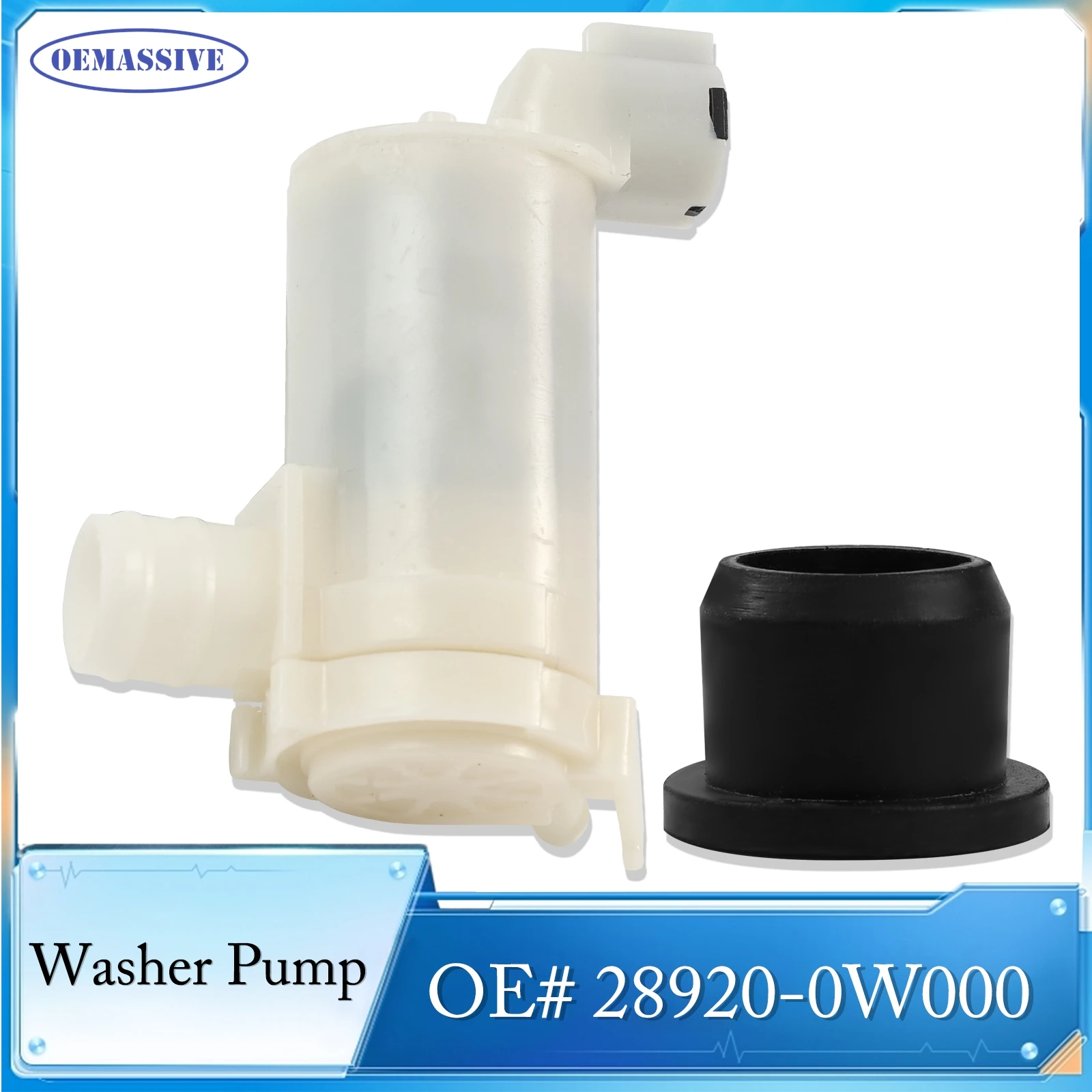 مضخة غسيل المياه للزجاج الأمامي للسيارة لنيسان ألتيما فرونتير 240SX سينترا باثفندر إنفينيتي I30 G20 I35 FX35