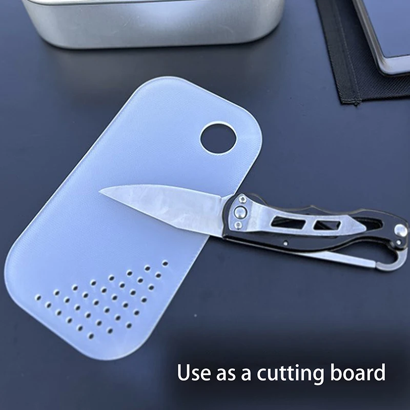 Small Chopping Board Mini Charcuterie Board Thin Kitchen Chopping Board Small Fruit Mat Board For Outdoor Camping