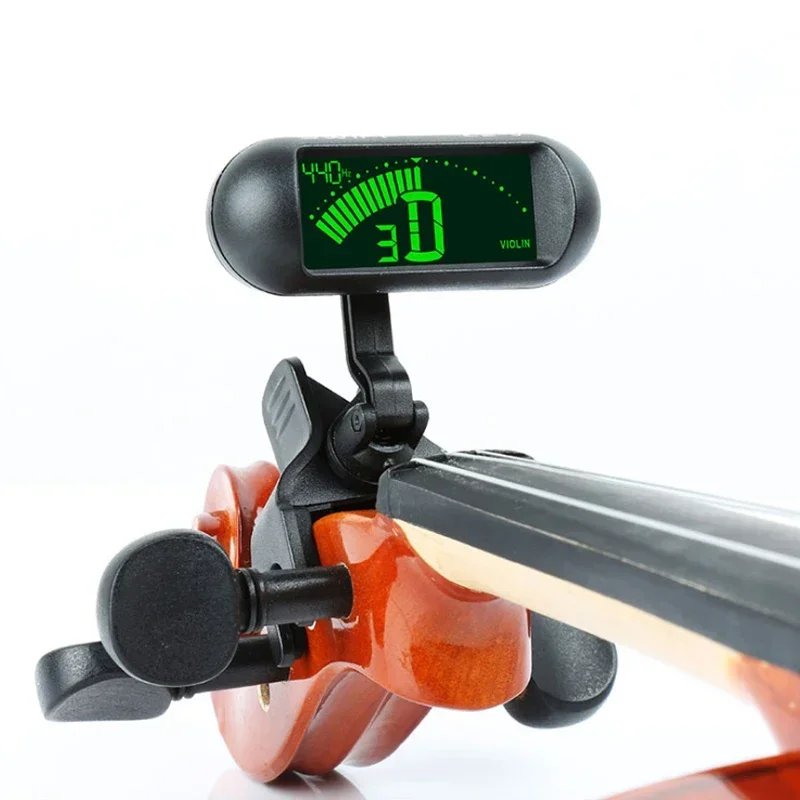 New Arrival! SWIFF C2-V Clip-on Digital Electronic Chromatic Violin Tuner LCD Display 360° Rotating