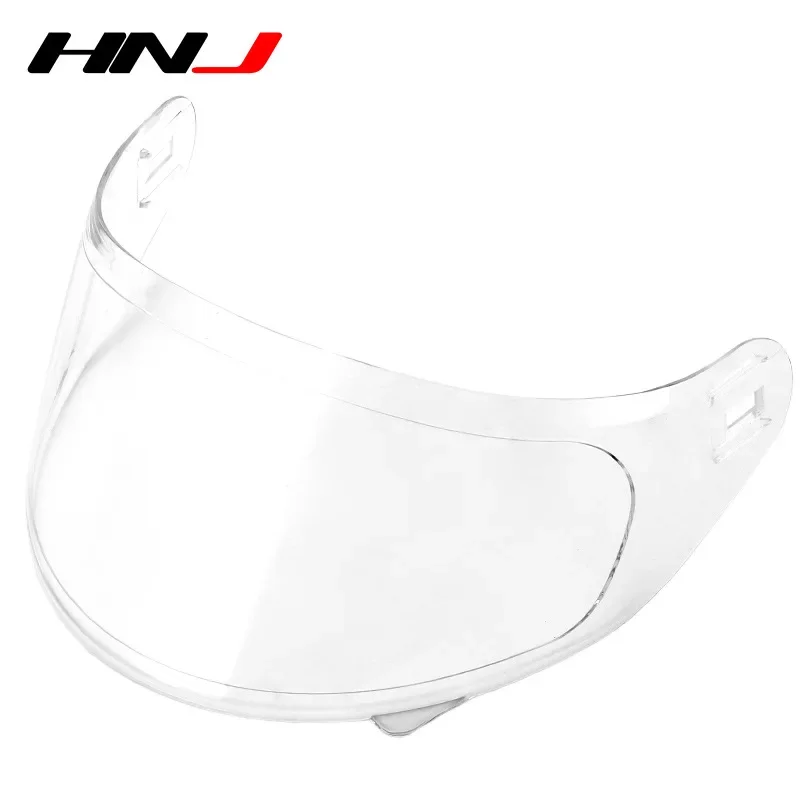 HNJ Motorcycle Helmet Lens F939/HS129/989/833 Helmet Lens Transparent Gold Color Motorcycle Visors