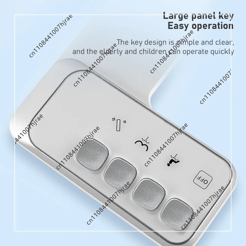 Strength does not need electricity, easy installation, new one-button quick-disassembly body cleanser, ass washing artifact