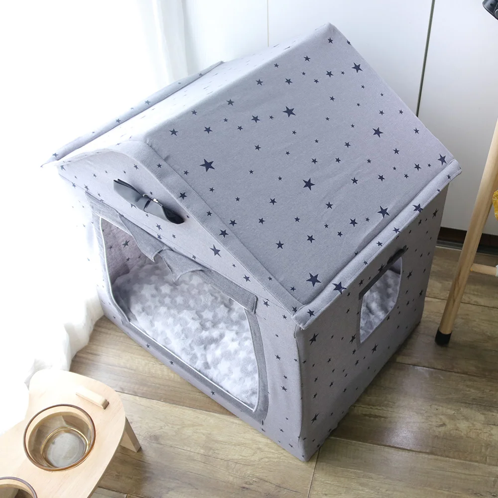 Pet Sumptuous Luxury Deluxe Princess Pink House for Small Dogs and Cats Couch Puppy Kitten Cozy Kennel Nest