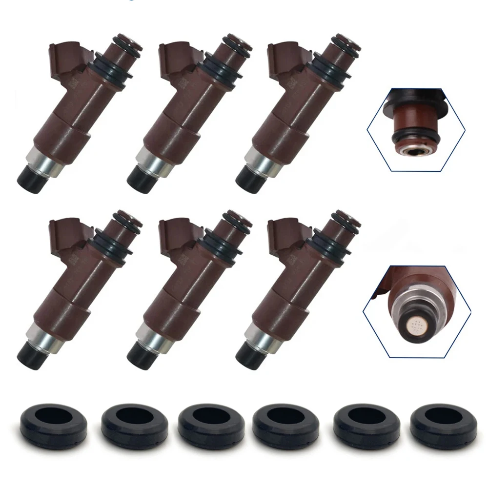 6pcs/lot OEM 16611AA700 16611-AA700 16611 AA700 Fuel Injector Nozzle For Subaru Outback B9 Tribeca Legacy 2006-2009 3.0L