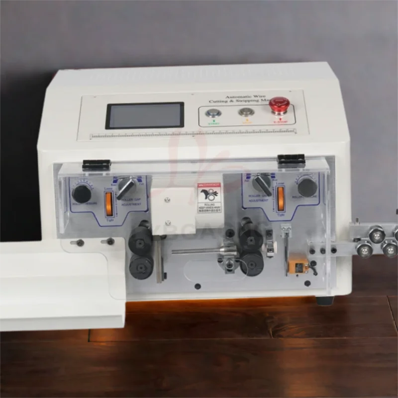 Peeling Stripping Cutting Machine SWT-608-EN/ES 4 Wheels Drive Computer Automatic Wire Cables Strip Stripper Device 0.1 To 8mm2