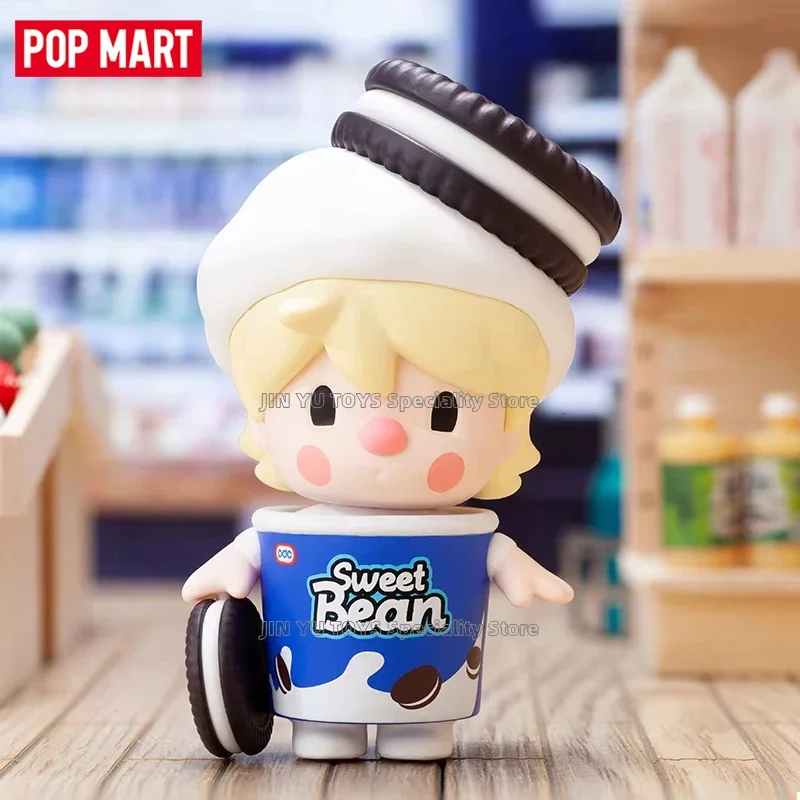 POP MART Sweet Bean Supermarket Series 2 Mystery Box Cute Anime Figure Model Cartoon Toys Home Decor Desktop Dolls Kawaii Gifts