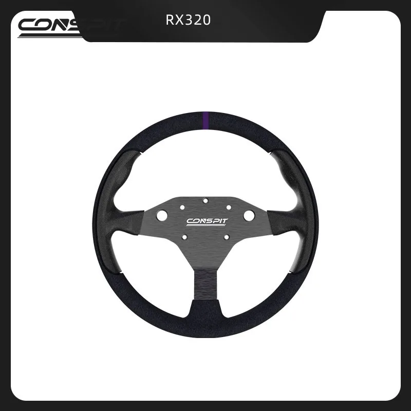 Conspit RX320 320mm/12.6 "Microfier in pelle SIM volante per ruote da corsa mozzo H.AO