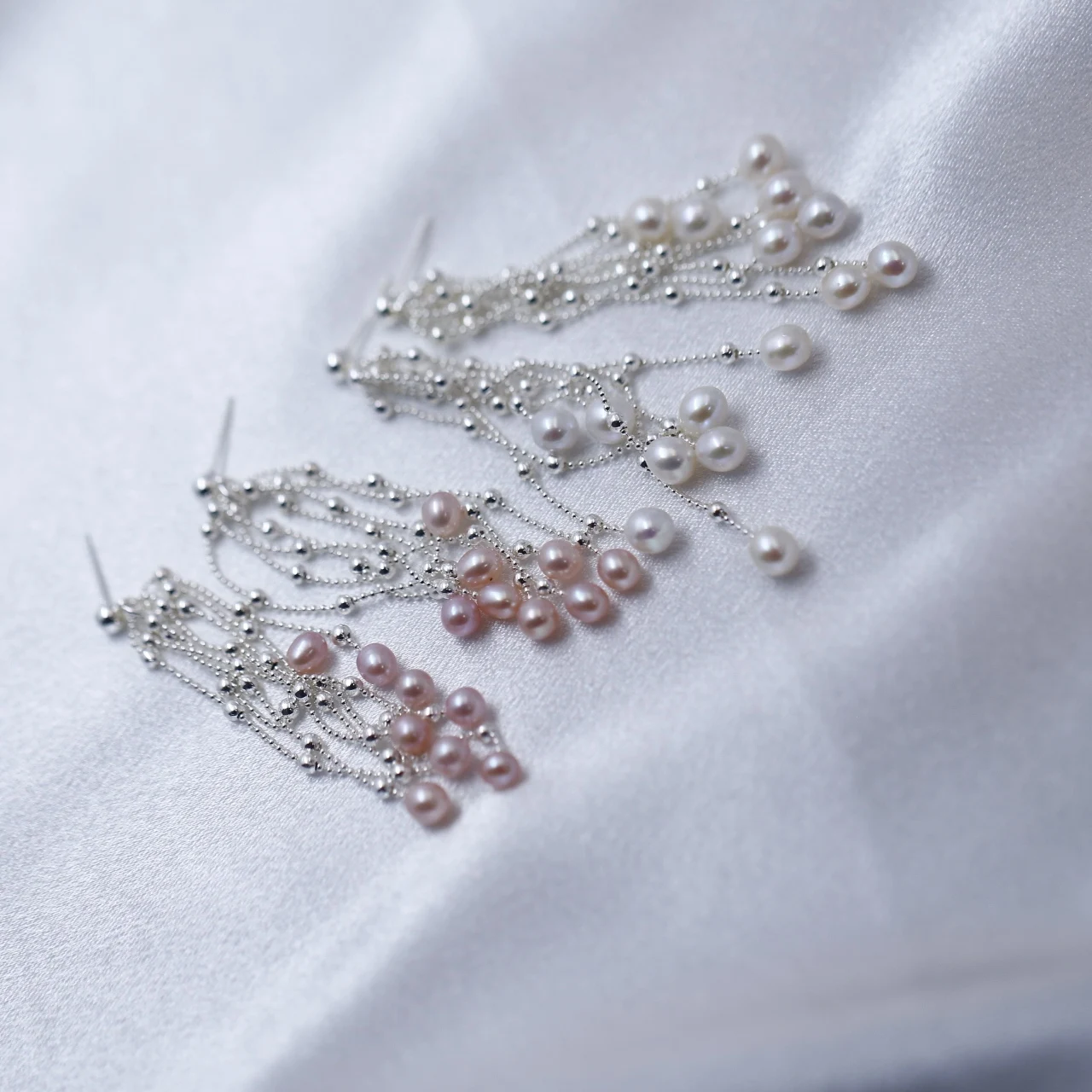 

Серьги-гвоздики FreshWater Breeze с жемчугом в стиле барокко, белые и розовые, без ядерных ячеек, модные женские украшения