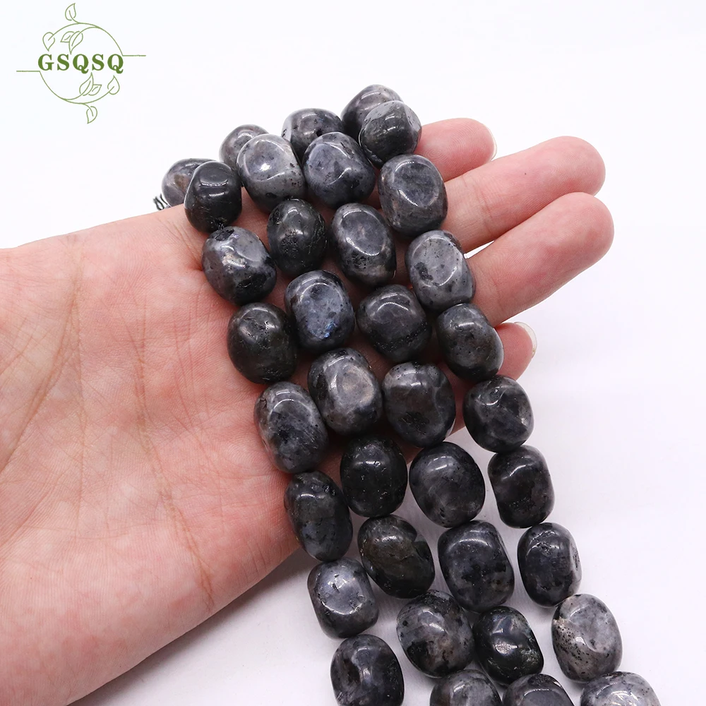 10-13mm Natural Stone Irregular Flash Stone Loose Beads Exquisite Women's Bracelet Necklace DIY Jewelry Materials Accessories