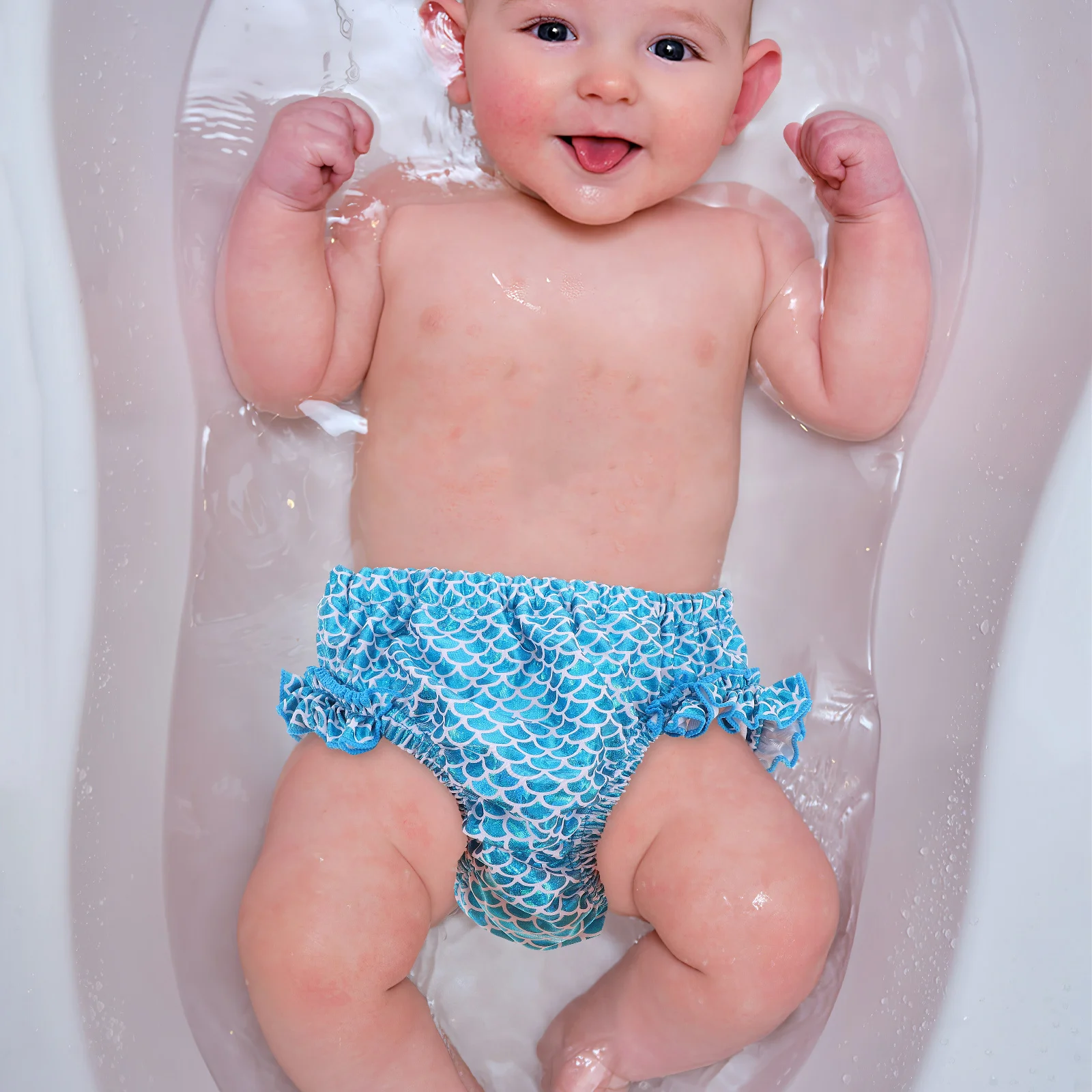 Bébé enfant en bas âge taille réglable réutilisable imperméable couche de bain étanche pantalon de bain piscine plage couche bébé couches