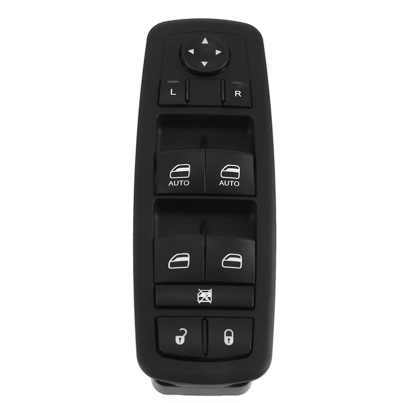 

1 Piece Car Master Power Window Switch Front Left Driver Side Black ABS For Dodge Ram 1500 2013-2015 68110866AA-A54R