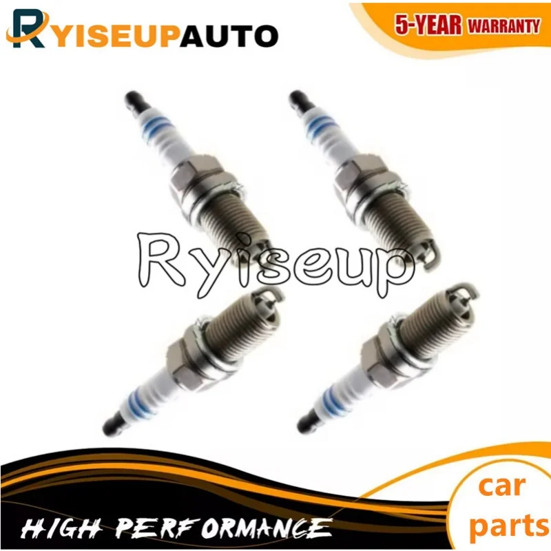 New 4pcs Dual Iridium Spark Plugs for Chinese CHANGAN CS75 CS95 SUV 1.8T 2.0 JL 486 K002-1600 3707010-A02 3707010 A02