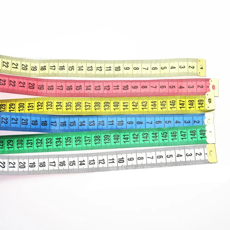 1PC 150CM Body Tape Measure Measuring Ruler Sewing Tailor Accessories Tape Measure Soft Flat Measuring Tool Sewing Supplies