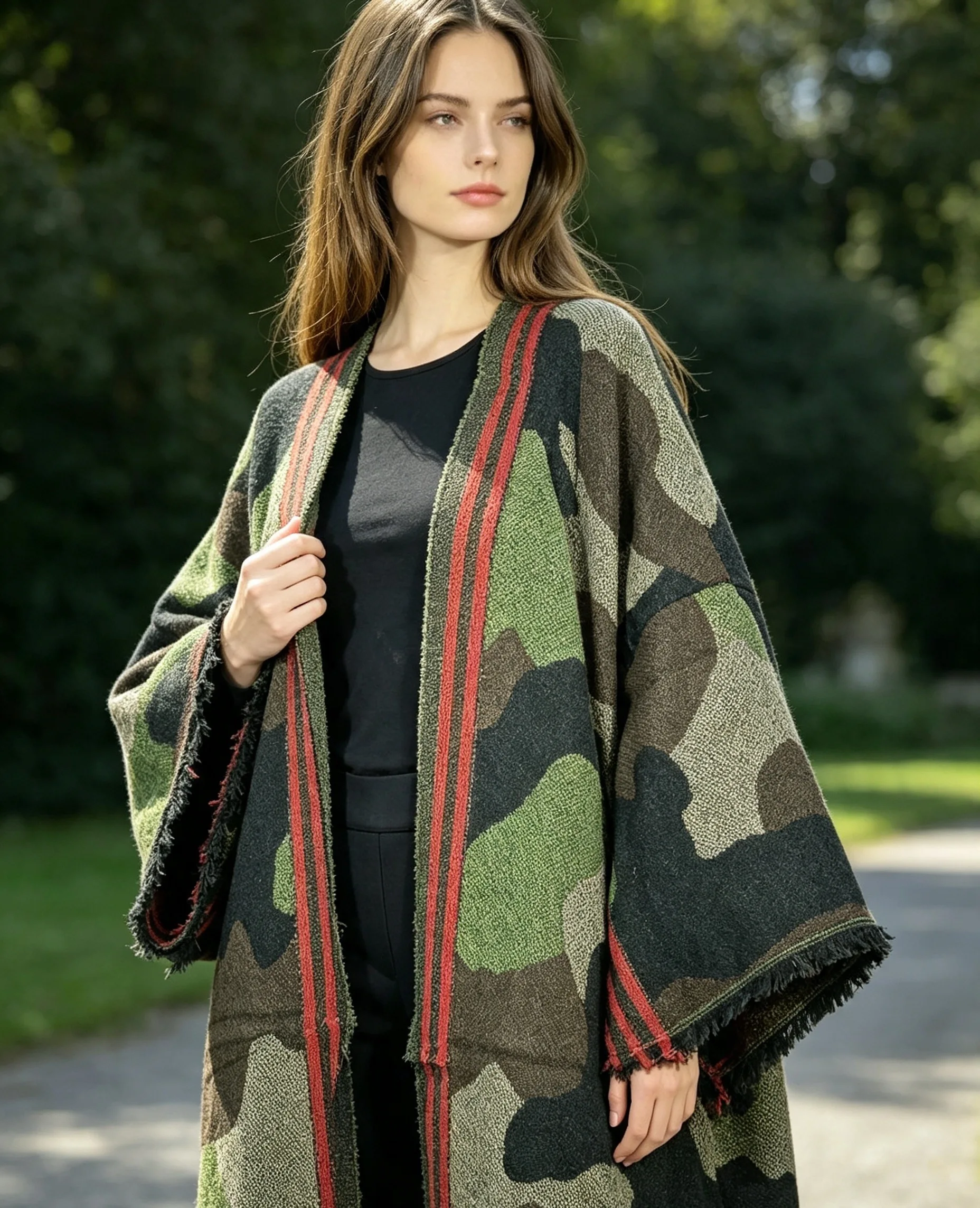 كارديكان طويل مع تمويه مطبوع ل - مراجعة Winter Clothing Outlet وسعره