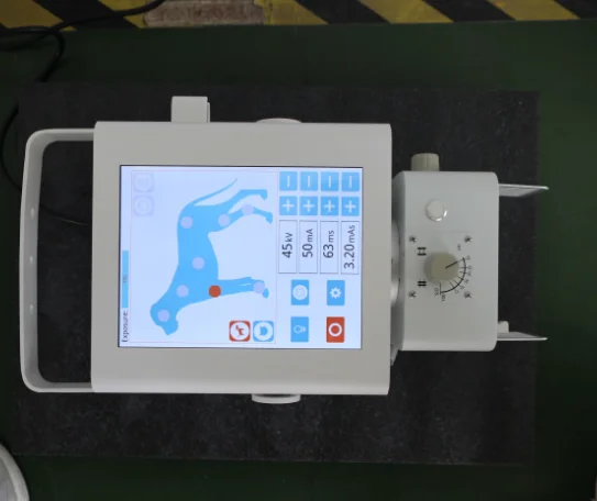 Clear Imaging Veterinary Portable DR X-ray Machine – Multi-Language Digital Scanner for Livestock & Pets